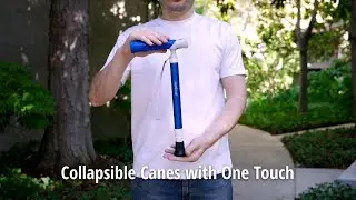 Perfect Cane for Walking, Hiking and Stability [Standard Package]