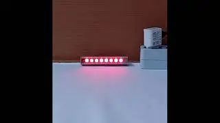 RC Police LED Light Bar Red/ Blue /White with 8 Led effects