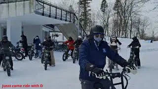 Jusst come ride with D