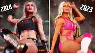 Mandy Rose in every WWE Games Evolution (2018 to 2023)