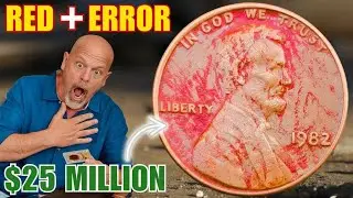 THIS SUPER RARE RED ERROR PENNY WORTH MILLION OF DOLLAR ! LUCKY IF YOU HAVE ONE