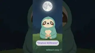 🌙 Statue Stillness | Bedtime Calm for Kids #mindfulnessforkids