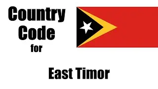East Timor Dialing Code - East Timorese Country Code - Telephone Area Codes in East Timor