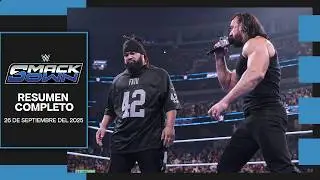 WWE SmackDown 26 Septiembre 2025 - Resumen Completo en Espa&ntilde;ol