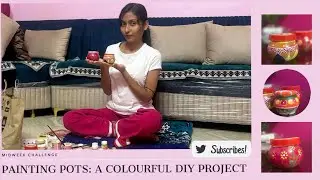 Chala tr aj try kruyat DIY Pot Painting | DIY Project | Craft | Homemade | 