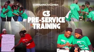 G3 PRE-SERVICE TRAINING