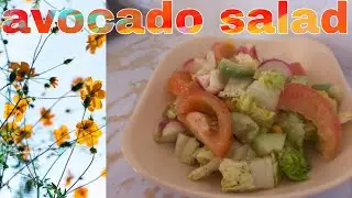 healthy salad avocado #healthy#shorts #easy #avocado#cooking#reels#reel