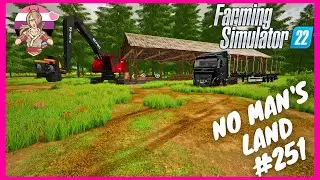 Stacking Straw Bales And Building Sawmill! - No Man's Land - Timelaps#251