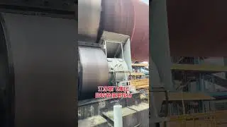 2523The rotary kiln manufactured by our company is working on site  #chinapengfei #rotarykiln