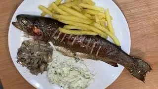 Rainbow trout on BBQ - Broil King Pellet Smoker (any bbq works)
