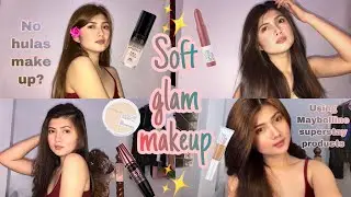 SOFT GLAM MAKEUP TUTORIAL | No hulas makeup? (Maybelline superstay) || Hazel Vi&ntilde;as