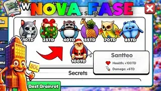 😱🔥 ESSA É A MELHOR FASE DO JOGO! VEJA POR QUÊ, COMO PEGAR QUALQUER SECRETO DO BRAINROT EVOLUTION!!