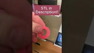 Print in Place Fidget Ring #3dprinting #printinplace #fidget #rings #fusion