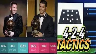 424 CUSTOM TACTICS MOST META ATTACKING FORMATION TO SCORE MORE GOALS- FC 24 ULTIMATE TEAM