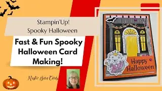 Fast & Fun Spooky Halloween Cardmaking!