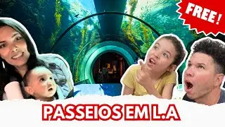 VLOG Passeio Imperdível e Gratuito no Museu de Ciências de LA. Temporada 1  ep.  1