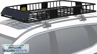 Leader Accessories Roof Rack Cargo Basket with 150LB Capacity Car Top Luggage Review