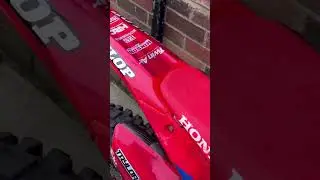 Honda crf 250 full yoshimura twin pipe exhaust sound 2014