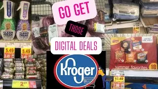 Kroger🛒Using Digital Weekly Coupons to Save💰#krogerdigitalcoupons #krogerdeals #kroger