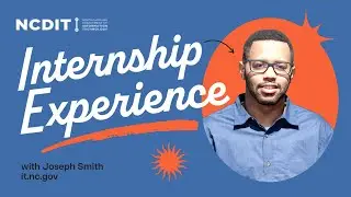 Joseph's NCDIT Internship Experience: Developing Web Development Skills