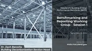 Benchmarking and Reporting Working Group Session 1 - September 10th (2024)