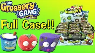 Grossery Gang Full Case Crusty Chocolate Bars Opening 2 Pack Limited Edition Hunt