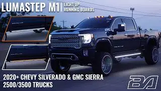 Lumastep M1 Light Up Running Boards | 2020-2025 Chevy Silverado & GMC Sierra 2500/3500
