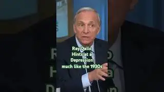 Ray Dalio says we could be possibly looking at more than a recession