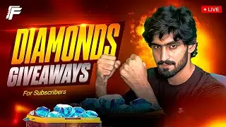 🔴50,000 DIAMONDS GIVEAWAY & GO TO 50K SUBSCRIBER 😍#freefire #vmafiaking