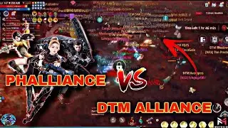 MIR4- BUTCHER ALLIANCE VS DTM ALLIANCE 5 SERVER 😱 | CRIMSON ABADDON BATTLE | SERVER NA NFT