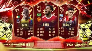 FIFA 22 LIVE TOTS FUT CHAMPS REWARDS AND ICON SWAP PACKS! RED FRED PWEASE EA UWU!