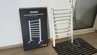 Elektrischer Handtuchhalter von Tronic !!! Taugt dieser zum Heizen XY9777