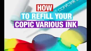 Teaching you how to use Copic Various ink