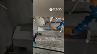 High speed CNC machine with 42000rpm arrives in ASM