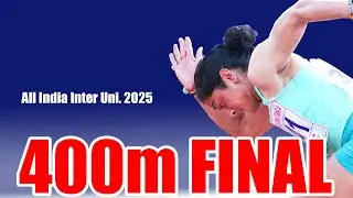 Priya Thakur of Chandigarh Uni. wins 400m  All India Inter Uni. 2025-26
