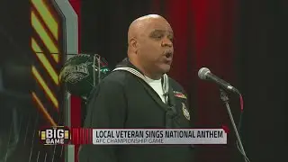 Generald Wilson sings the National Anthem