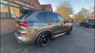 75reg Manhattan Green BMW X5 50e For Sale at The House Of Cars 