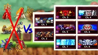The Reason Why I Didn't Use These Characters Against All The Bosses | Kingdom Wars