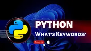 what is keywords in python programming language ? #hacktecworld