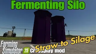 Fermenting Silo / FS25 Crossplay mod