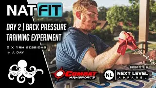 Day 2 | The Quest For More Back Pressure | 8 x 1RM in a Day