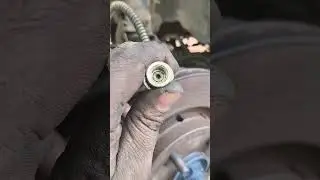 Установка тормозов Mitsubishi Аутлендер в Лансер 10 . Часть 8