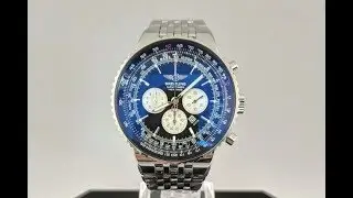 Breitling Navitimer Heritage, 43mm, Chronograph, Reverse Panda, A35350