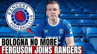 LEWIS FERGUSON LEAVES BOLOGNA AND SIGNS WITH RANGERS IN STUNNING DEAL | rangers fc news