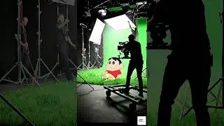 😱 Cartoon Aur Real Shooting Scene | AI Action Short#trending