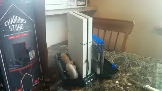 UNBOXING/REVIEW Aweek PS4 Vertical Stand + 2 Charging Docks + 3 USB Hub + Game Case Holder