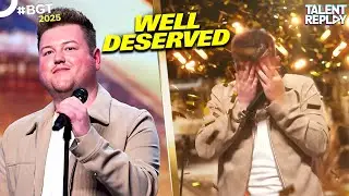 Vinnie McKee's Emotional Performance Earns Golden Buzzer | BGT 2025