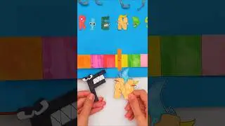 ✨ Alphabet Lore Craft! Make Your Own Fun Quiet Book! 🔤 #diy #fun #shorts
