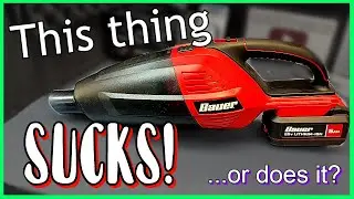 Bauer Cordless Vacuum REVIEW!! Watch BEFORE you buy....