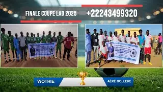 Tirs  aux buts :Aéré GOLLERE remporte la Coupe du Lao